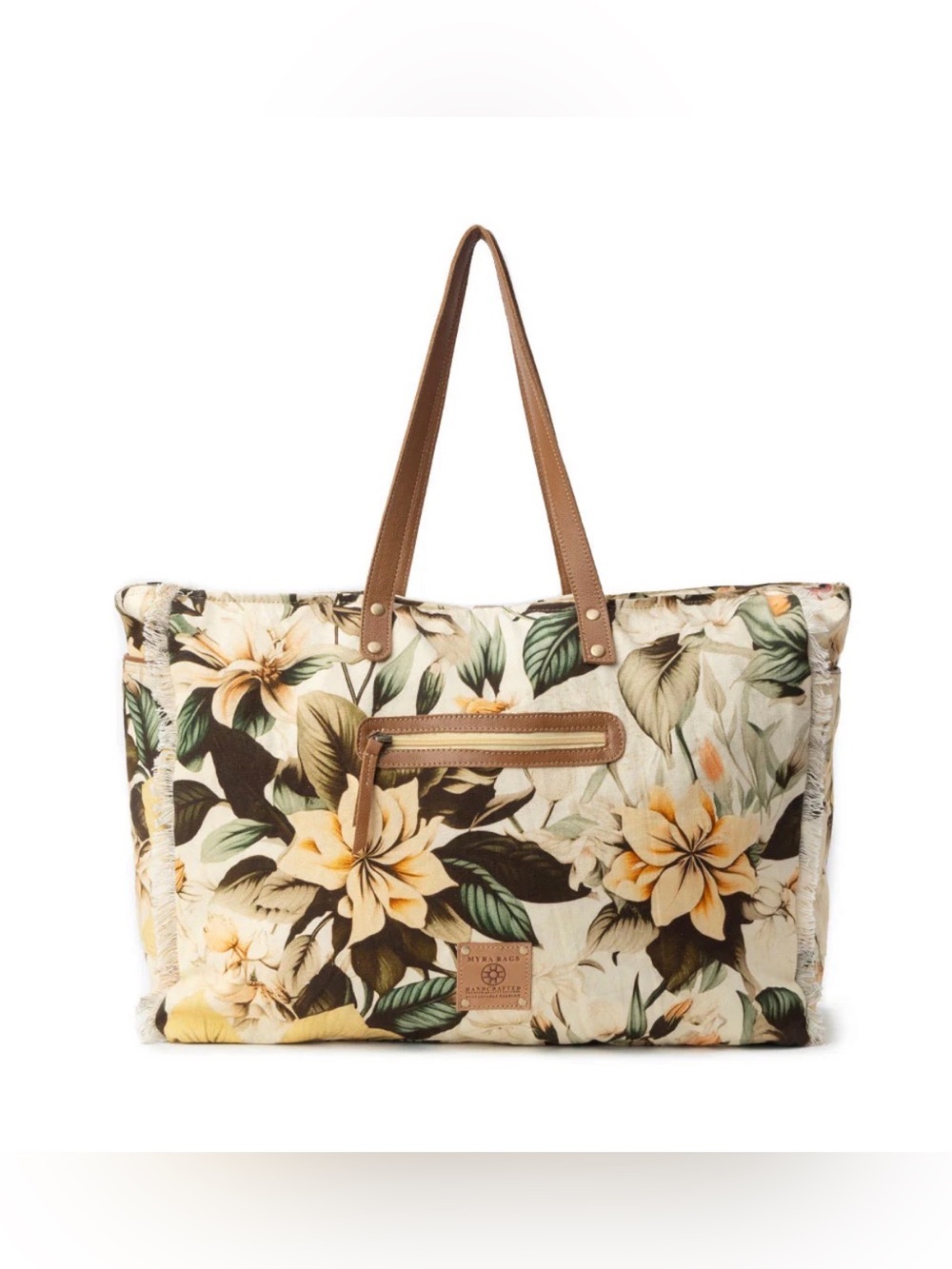 MYRA Lovely Florals Weekender
Bag in Off White NWOT - Picture 15 of 15